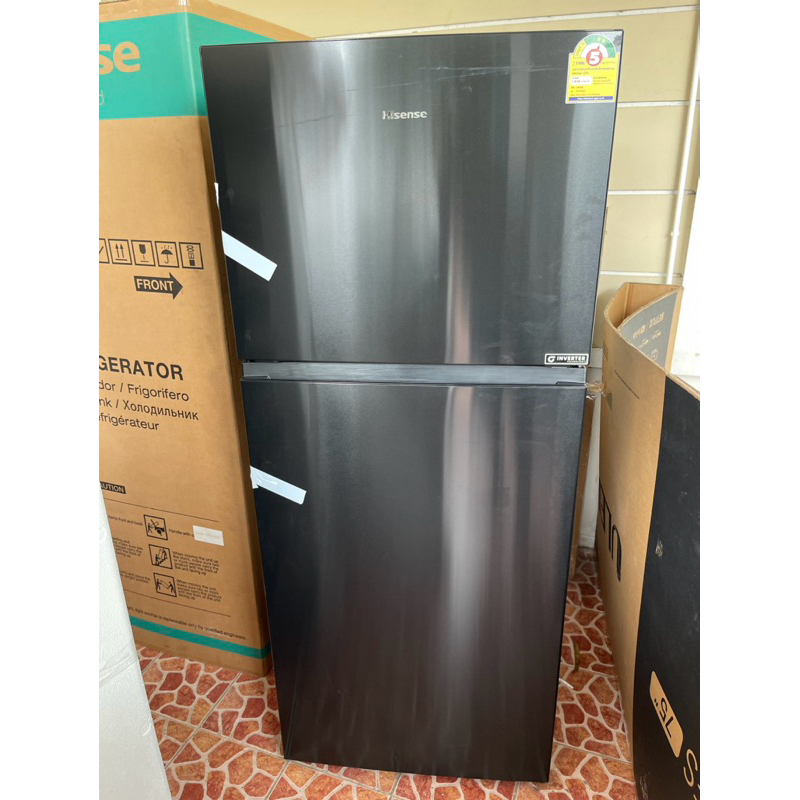 ลด 40% ถึง 60% ตู้เย็น 13.8Q 2ประตู Hisense RT488NAF1_ใหม่ B Grade ลด 40% ถึง 60%
