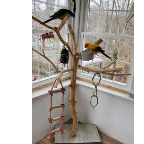 คอนนกทำจากกิ่งไม้แห้งธรรมชาติกิ่งไม้แต่ละกิ่งจะไม่เหมือนกัน