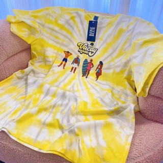 Bebeblue เสื้อมัดย้อม ครอบครัว รุ่น เลมอนครีม เนื้อนุ่ม ใส่ส…