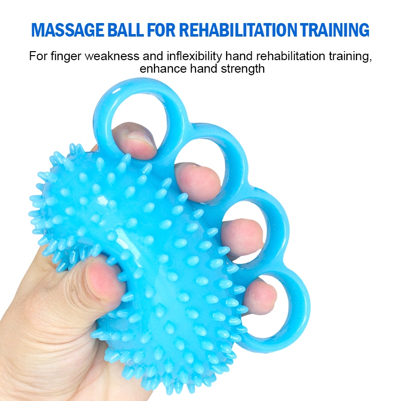 ลูกบอลนวดมือ ลูกบอล บีบ บริหารมือ  Hand Exerciser Ball แฮนด์บอล ฝึกกล้ามเนื้อ ลูกบอลกายภาพมือ