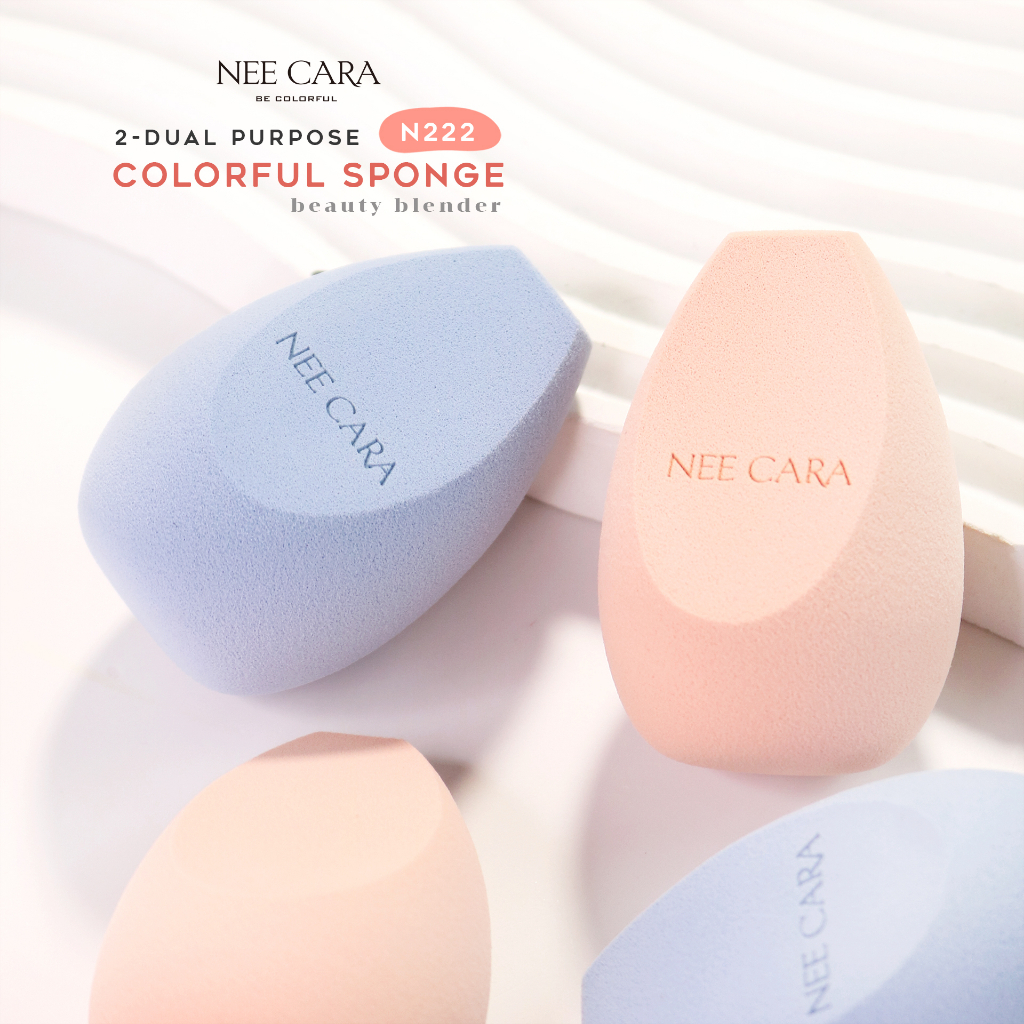 NEE CARA BE COLORFUL 2 DUAL PURPOSE COLORFUL SPONGE N222