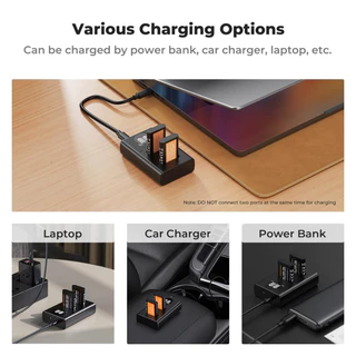 K&F NP-BX1 Battery2-Pack and Charger Set