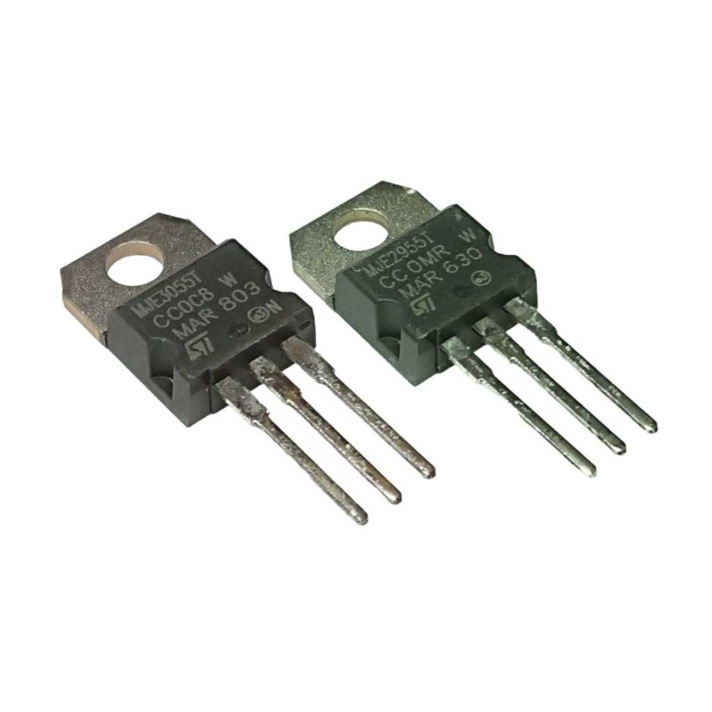 MJE2955T MJE3055T Transistor ทรานซิสเตอร์ (ราคาต่อ 1 ตัว)