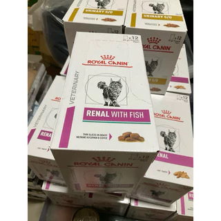 🔥🔥Sale!! Royal Canin Cat Renal pouch Renal With Fish 85g x 12 ซอง