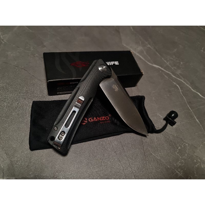 Ganzo FH91 ใหม่ล่าสุด มีดพับ มีดเล็ก มีดพกพา มีดเดินป่า มีดปอกผลไม้ ป้องกันตัว ล่าสัตว์ มีดกลางแจ้ง