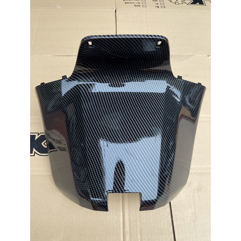 ^พร้อมส่ง^ ครอบใต้เบาะ Honda Giorno125 ชิ้นงานศูนย์แท้ Honda เงาฉ่ำเคลือบแลคเกอร์2K เคฟล่า5Dพรี่เมี่ยม