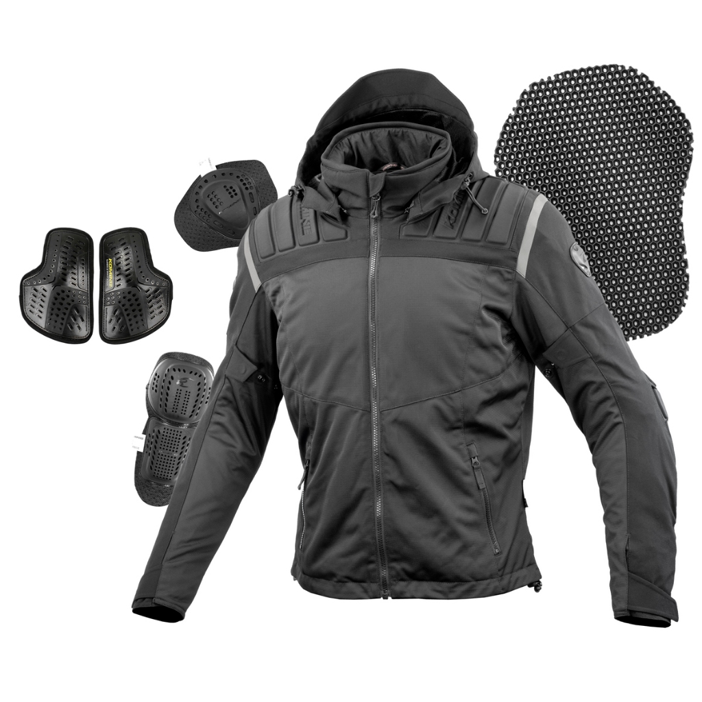 KOMINE เสื้อการ์ด รุ่น JK-169 Supernova Mesh Parka