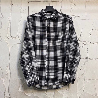 เสื้อเชิ้ตลายสก็อตแขนยาว M-4XL ผ้า cotton brush ใส่สบาย นุ่ม ลายสุดฮิต เสื้อเเขนยาวลายสก็อต