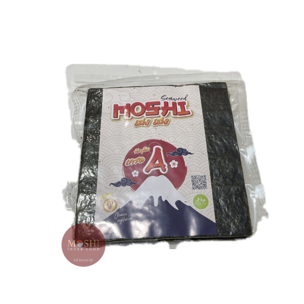 โนริ โมชิ เกรด A (25*4) 100แผ่น