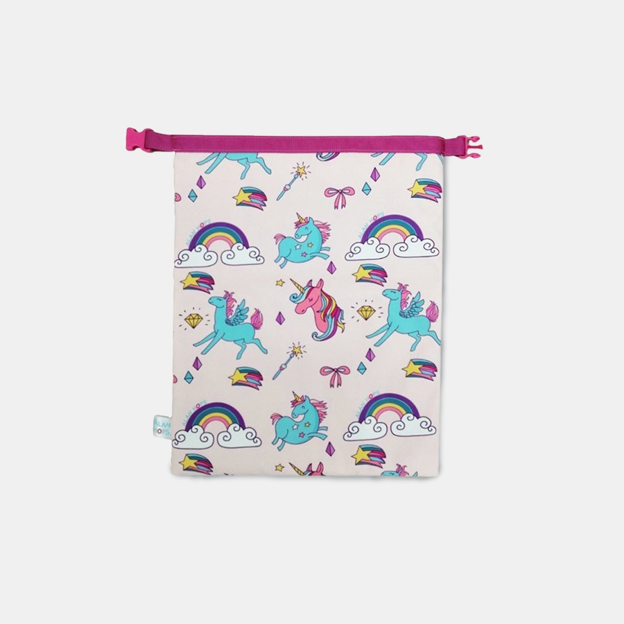 Alan Hops  รุ่น Wet bag ลาย Pink Unicorn