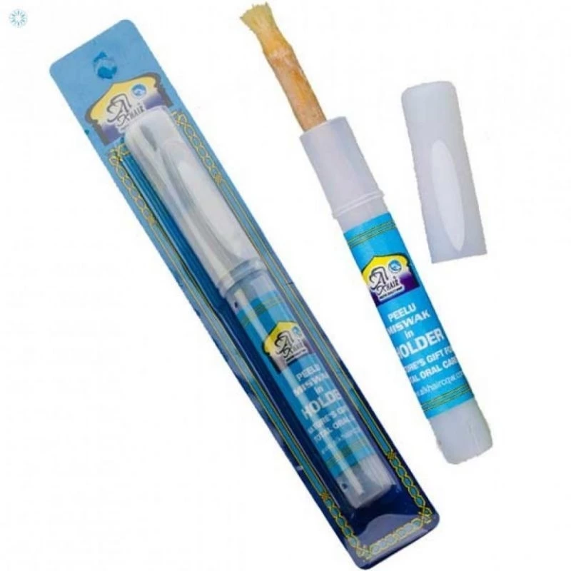 ( Miswak )ไม้มิสวาก ไม้ขัดฟัน ไม้แปรงฟัน พร้อมกล่องเก็บ