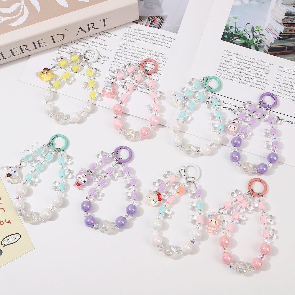 พวงกุญแจ ลูกปัด สีสวย รุ่น K4-Sanrio