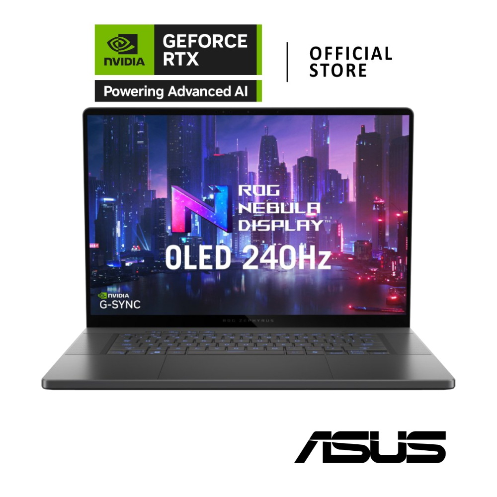 ASUS ROG ZEPHYRUS G16 / NVIDIA GeForce RTX™ 4070 / AMD Ryzen™ AI 9 HX 370 (GA605WI-QR090WF)