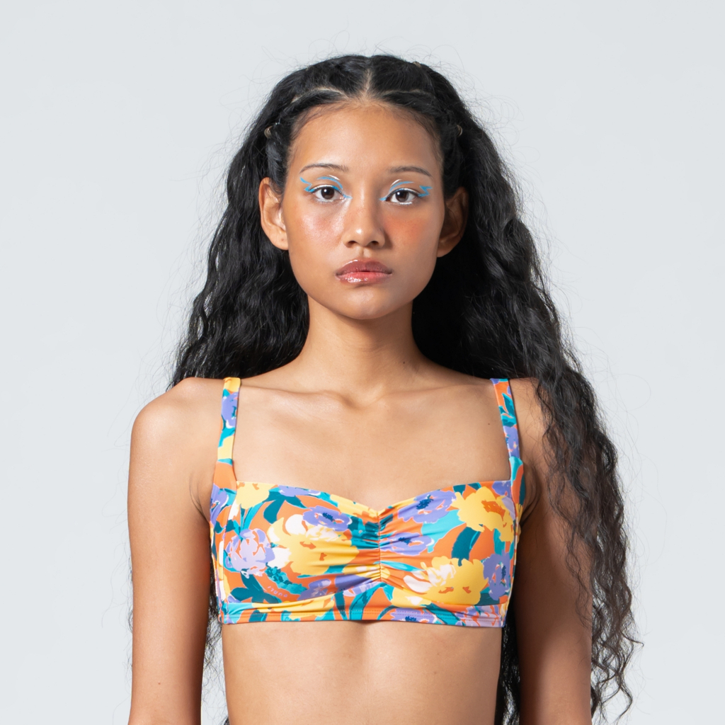 FIORI NECTARINE RUCHED BRA