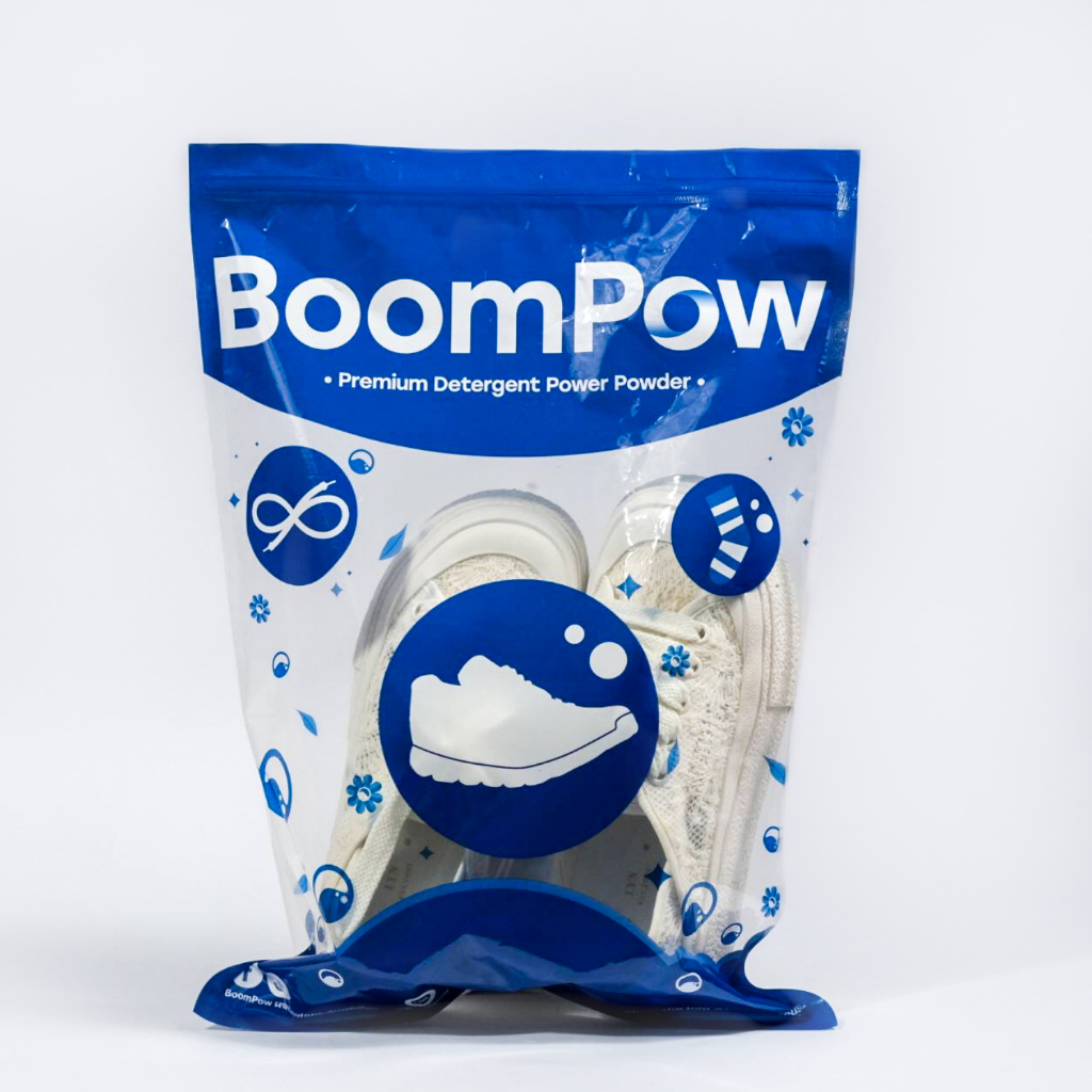 ถุงเขย่าซักรองเท้า Boom Pow (บูมพาว) ถุงเขย่าซักรองเท้า ระดับพรีเมียม จำนวน 1 ถุง (ไม่มีผงซัก) ราคา ถูกที่สุด ดีลบีเคเค แกลเลอรีภาพที่ 4