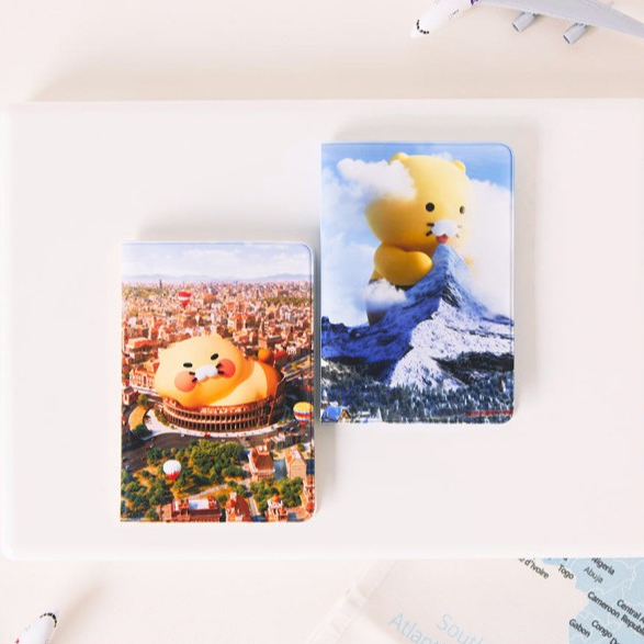 🛒พร้อมส่ง KAKAO FRIENDS Choonsik imagination tour case passport