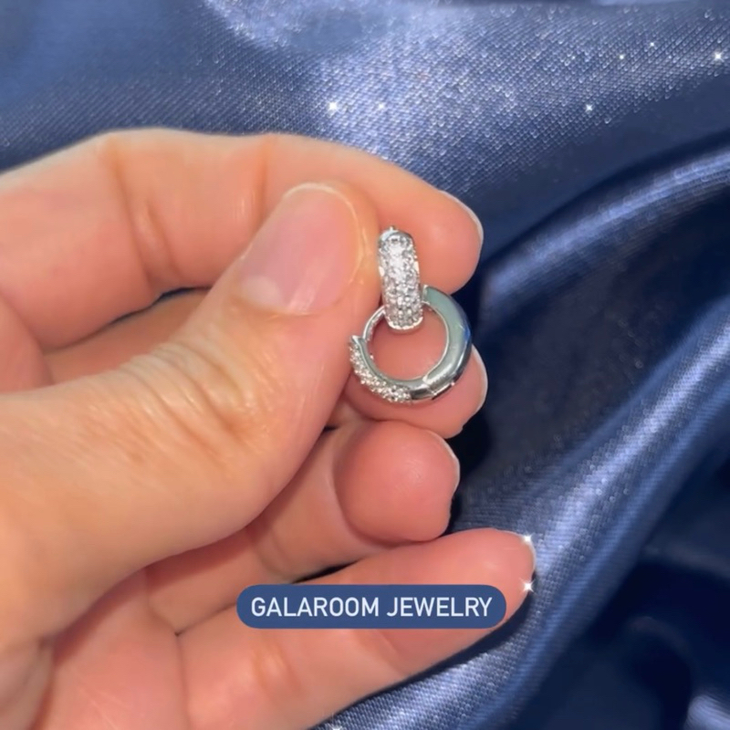 Galaroom Jewelry ต่างหูเพชรสวิสcz รุ่น Queen -20142