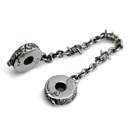 OHM Beads SAFETY CHAINS รุ่น No Escape Silver 925 Charm เครื่องประดับเงิน จี้ สร้อย OHMThailand