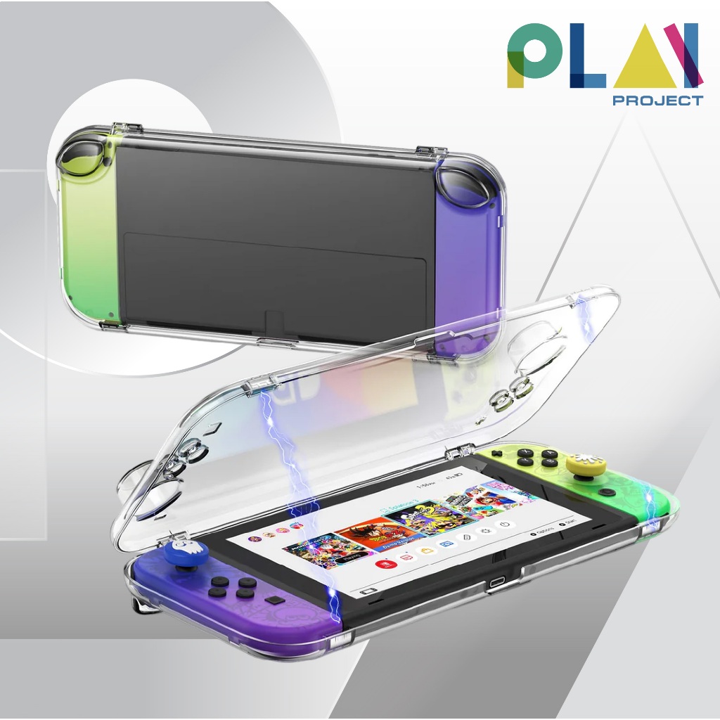 IINE Magnetic Transparent Case เคสใส สำหรับ เก็บเครื่อง Nintendo Switch OLED [ที