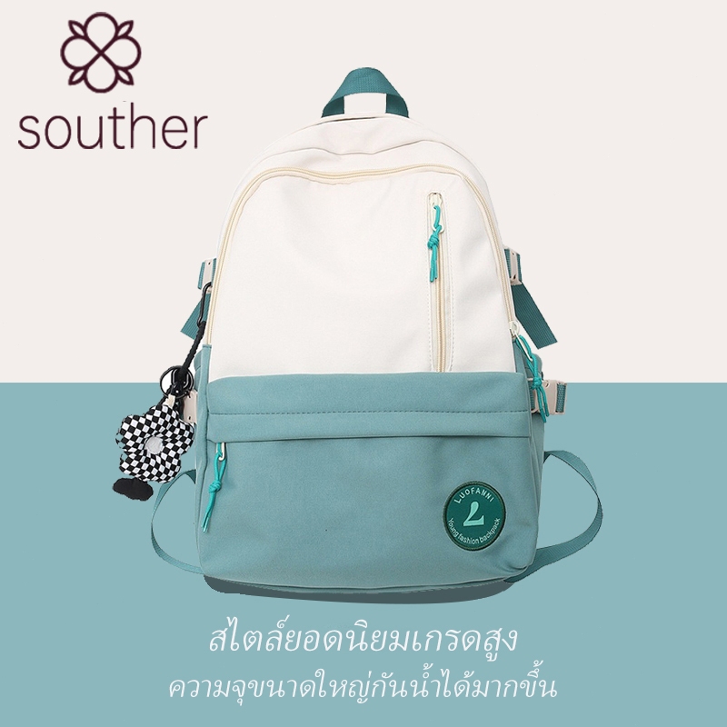 Unisex เกาหลีผู้หญิงเป้สะพายหลังผู้ชายกระเป๋ากันน้ำกระเป๋าเป้สะพายหลังความจุขนาดใหญ่สำหรับผู้หญิง