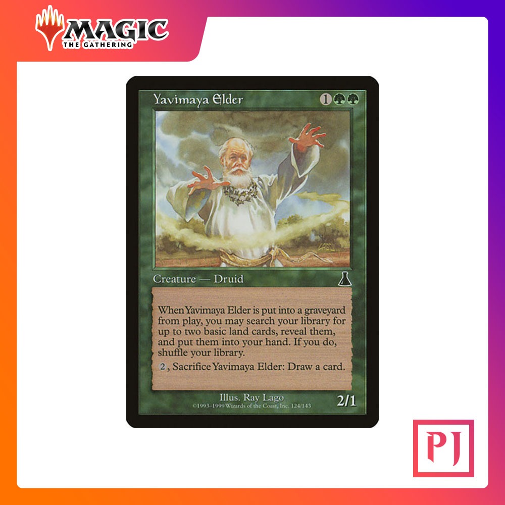 [MTG] Yavimaya Elder [UZD] [GREEN] [COMMON] [NORMAL] [ENG] (การ์ดเมจิค / Magic the Gathering)