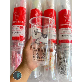 🐝🍉แก้ว 22oz. เรียบ พิมพ์ลายน่ารักๆ มีมากกว่า 10 ลายให้เลือก จำนวน 50 ใบ