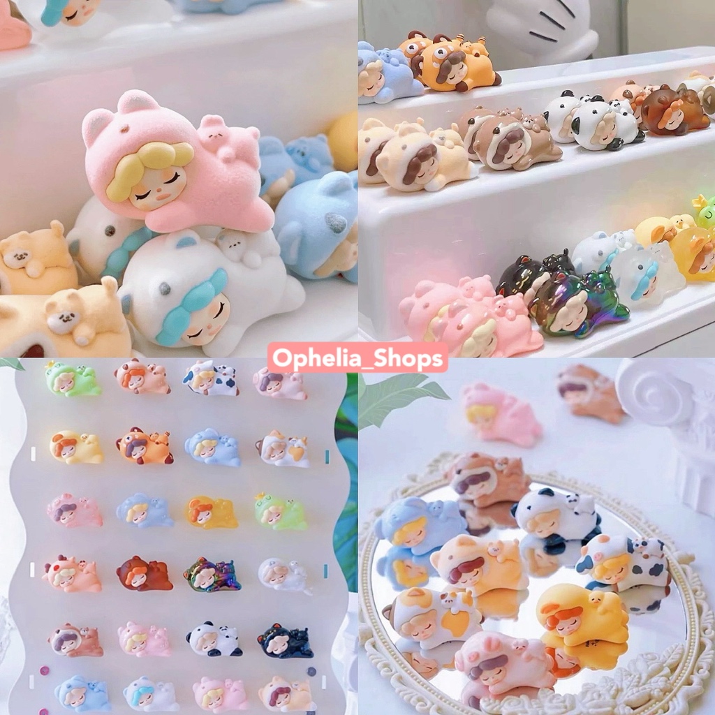 SALE POP MART Wendy Dream Collector series ลิขสิทธิ์แท้ ของสะสม น้องง่วง Blind Box Arttoy Toy ของขวัญ