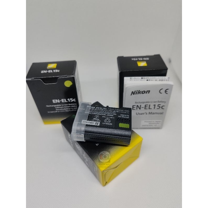 พร้อมส่ง !!✅Nikon Battery EN-EL15c  ( ของแท้ 100% ) - รับประกัน 6เดือน
