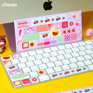 ✨🍒💗 NEW ARRIVAL! “Keyboard Sticker” ✨🍒💗 สติ๊กเกอร์ติดคีย์บอร์ด สีสันคัลเลอร์ฟูลใจ 3 ดีไซน์ ✨