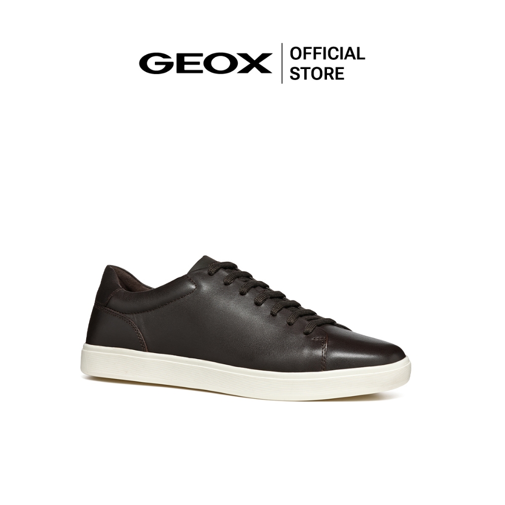 GEOX รองเท้าผ้าใบผู้ชาย รุ่น U AVOLA - COFFEE FW24 (U45GSAC6009M_F4BRXX)