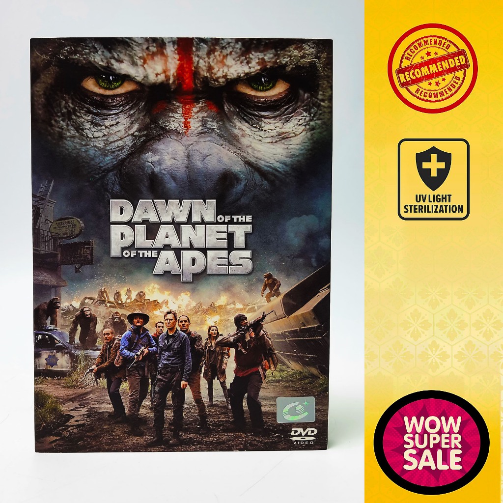 DVD ภาพยนตร์ฮอลลีวูด Dawn of the Planet of the Apes รุ่งอรุณแห่งพิภพวานร