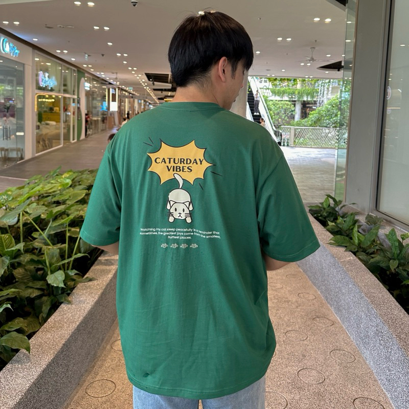Catnap - เสื้อยืดโอเวอร์ไซส์ Myyoungs