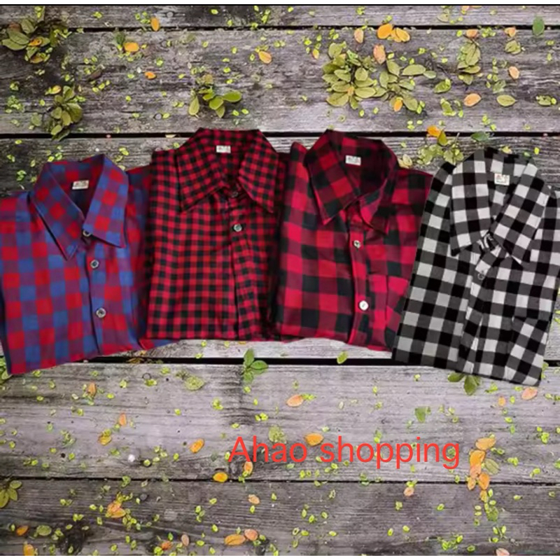 เสื้อลายสก๊อตมือหนึ่ง​  เสื้อเชิ้ตลายสก๊อต💥สินค้าถ่ายจากภาพจริง💥