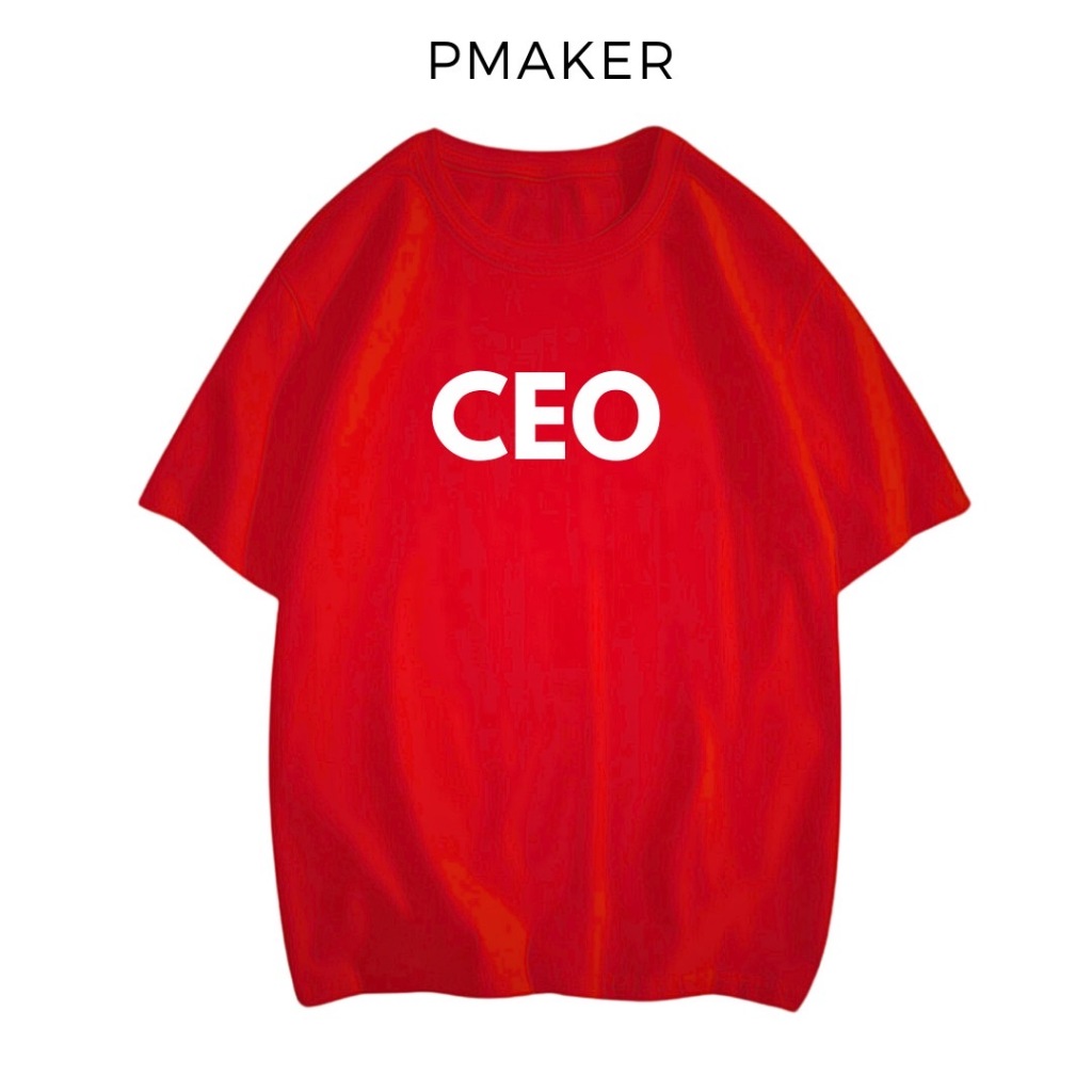 เสื้อยืด CEO ตามรอยซีรีย์ Start Up คอตตอน100% นุ่มใส่สบายใส่ได้ทุกโอกาส