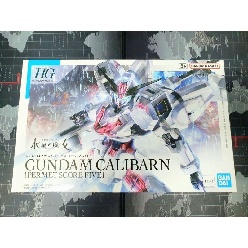 [ของแท้] Calibarn Gundam (Permet Score 5 ver.) - HG 1/144, Premium Bandai (Mobile Suit Gundam : The 