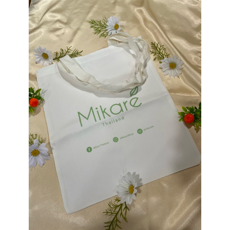 (ของแถม) กระเป๋าผ้า Mikare มูลค่า 250