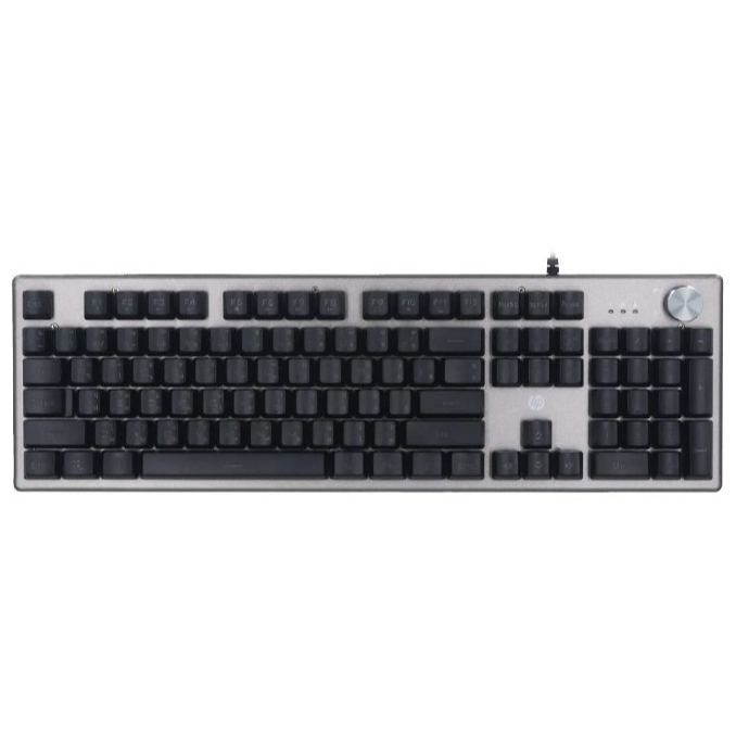 HP K500Y BLACK (RUBBER DOME - RGB LED - EN) KEYBOARD