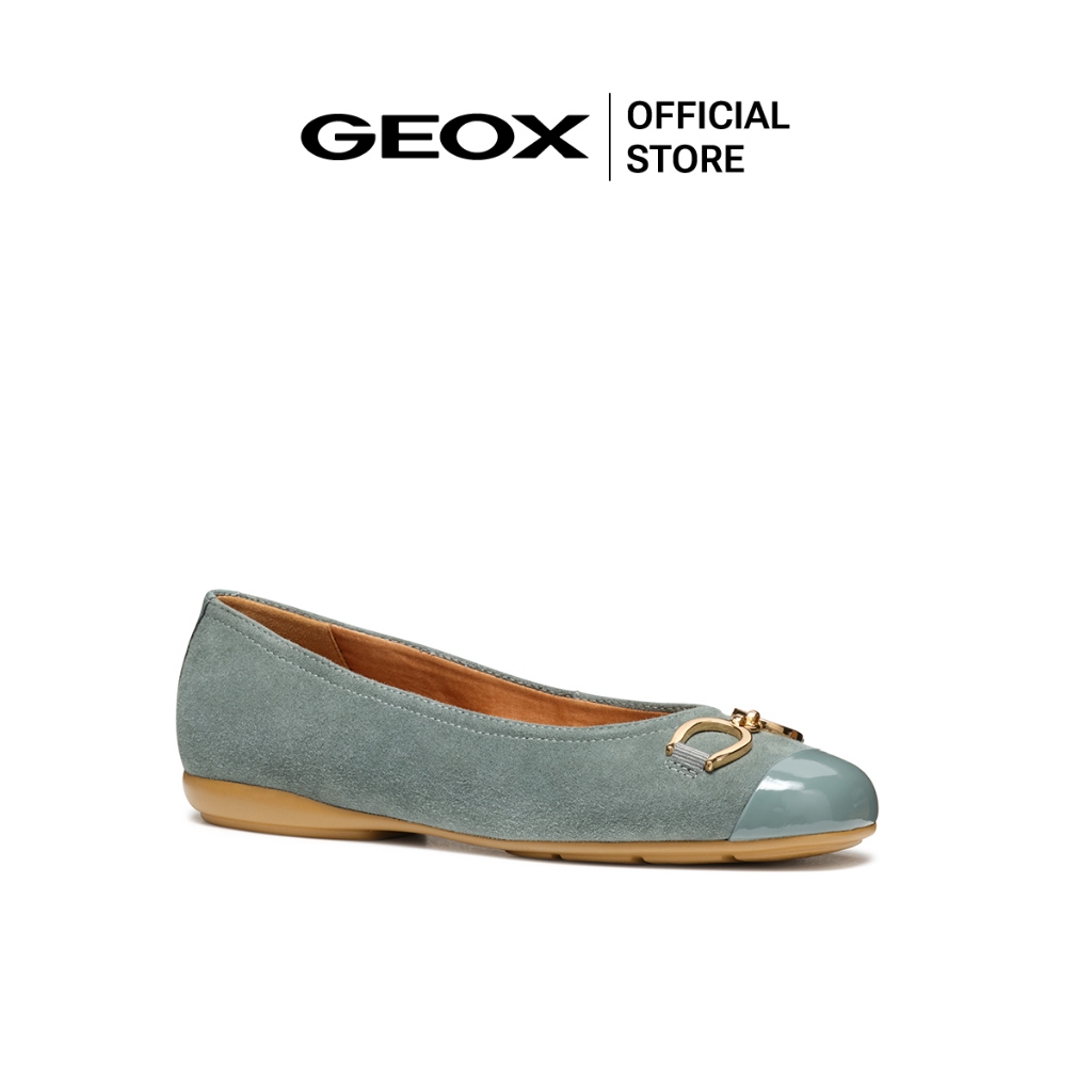 GEOX รองเท้าหนังผู้หญิง รุ่น D ANNYTAH - SAGE FW24 (D467NAC3016F_F4GNXX)