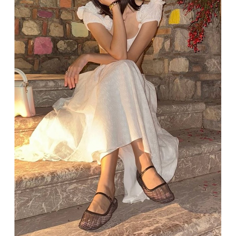 รองเท้าตาข่าย รองเท้าmary jane shoes พร้อมส่งด่วนมากจากไทยทุกสี