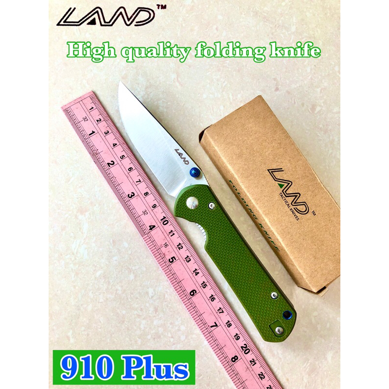 High quality folding knife Land 910Plus for collection and camping 🏕️