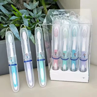 【ซื้อ 1 แถม 1】แปรงสีฟันผู้ใหญ่ แปรงสีฟันสำหรับผู้ใหญ่ แปรงสีฟันสำหรับผู้ใหญ่ระดับพรีเมี่ยมที่นุ่มมากและมีเส้นใยทำความสะอ