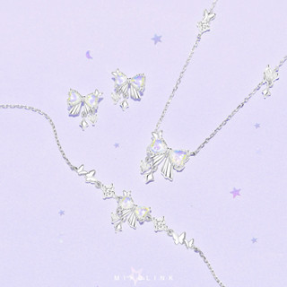 เซ็ท สร้อยคอ , สร้อยข้อมือ , ต่างหู เงินแท้ 92.5% ส่งฟรี EMS…