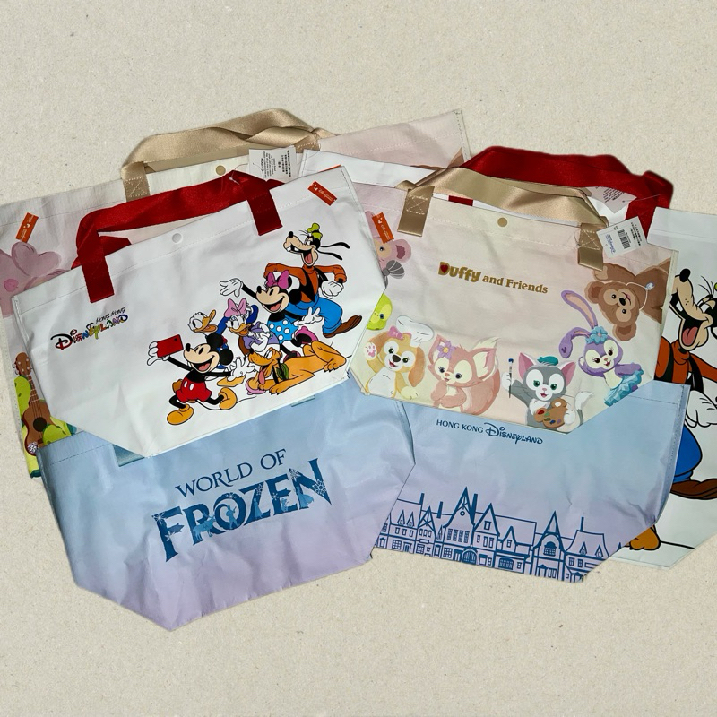 ถุงช็อปปิ้งดิสนีย์แลนด์ฮ่องกง Disneyland hongkong Shopping Bag