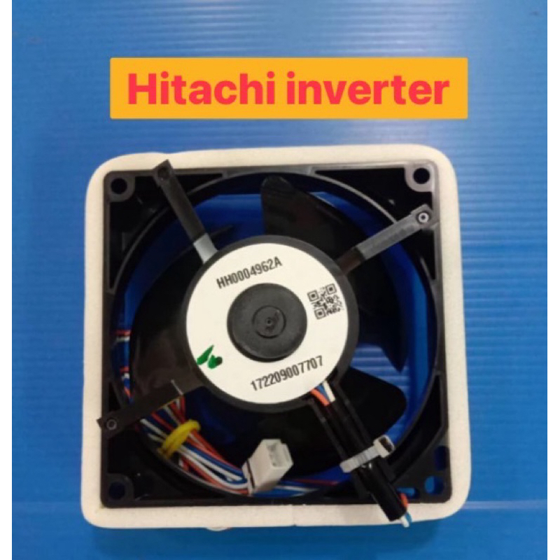 พัดลมตู้เย็นHitachi inverter 3 สาย ขนาด 4”