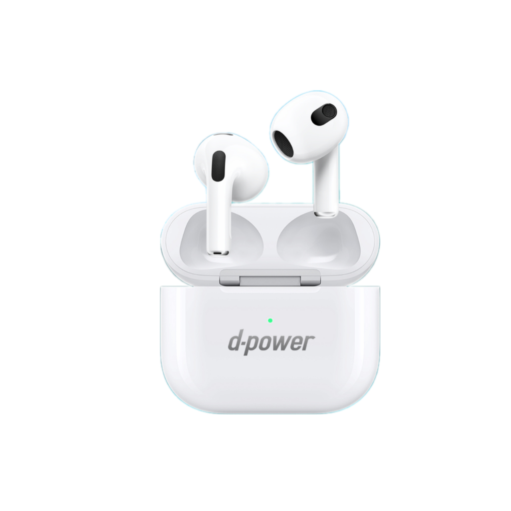 d-power หูฟังบลูทูธไร้สาย TWS รุ่น BT17 เสียง HD ไดรเวอร์ 10 มม. ระบบสัมผัส ทรง Earbud ใส่สบาย