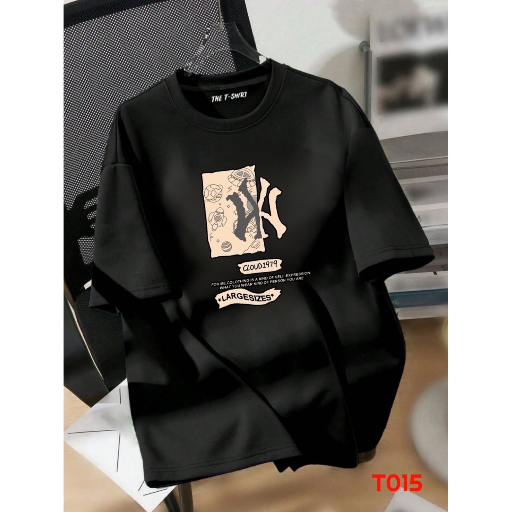 MESTYLE T015 เสื้อยืด คอกลม COTTON 100% เกรดพรีเมี่ยม จัดโปรโมชั่นลดราคาให้มากกว่า 50%