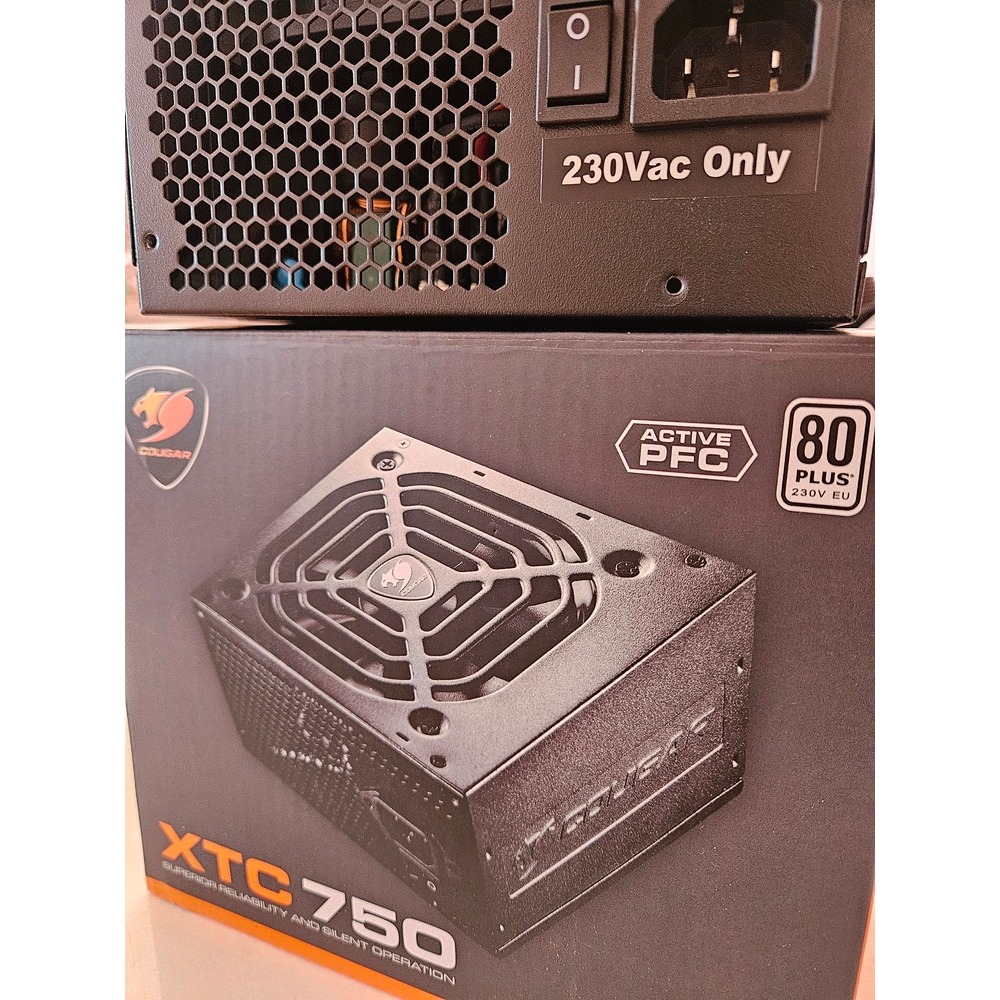 ** มือสอง สภาพดีมาก ประกันเหลือ ** พาวเวอร์ซัพพลาย Cougar Power Supply 750W XTC (80 PLUS)