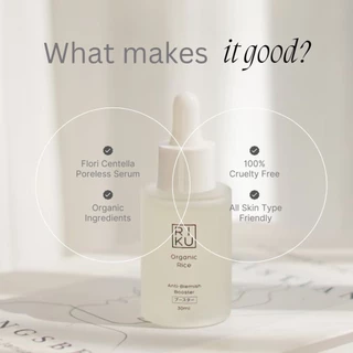 RIKU Cosmetics บูสเตอร์ที่ช่วยลดปัญหาสิว ผิวฟู อวบอิ่ม ทำให้ผิวดูเปล่งปลั่งมีสุขภาพดี ดูแลปัญหาสิว