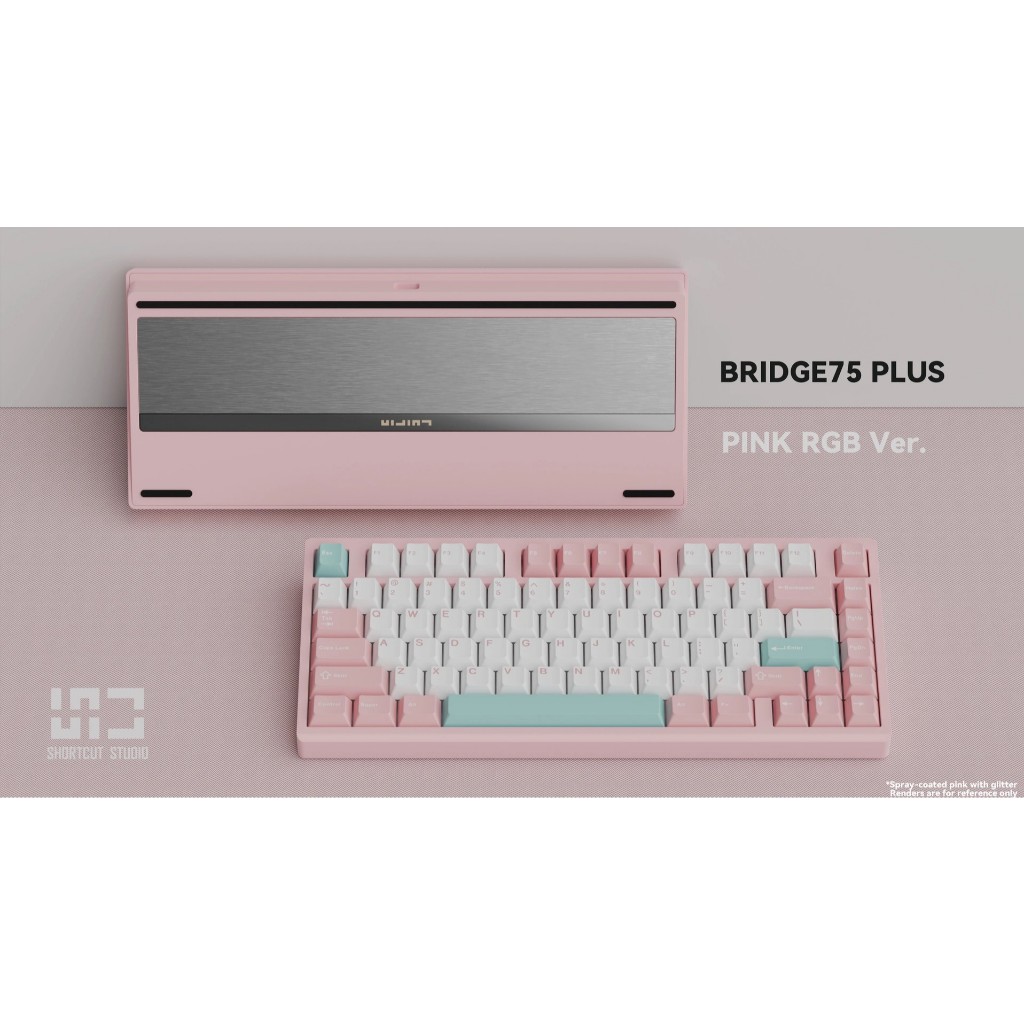 (สินค้าแท้-ส่งจากไทย) Bridge75 Shortcut Studio Mechanical Keyboard Bridge 75 PLUS HE
