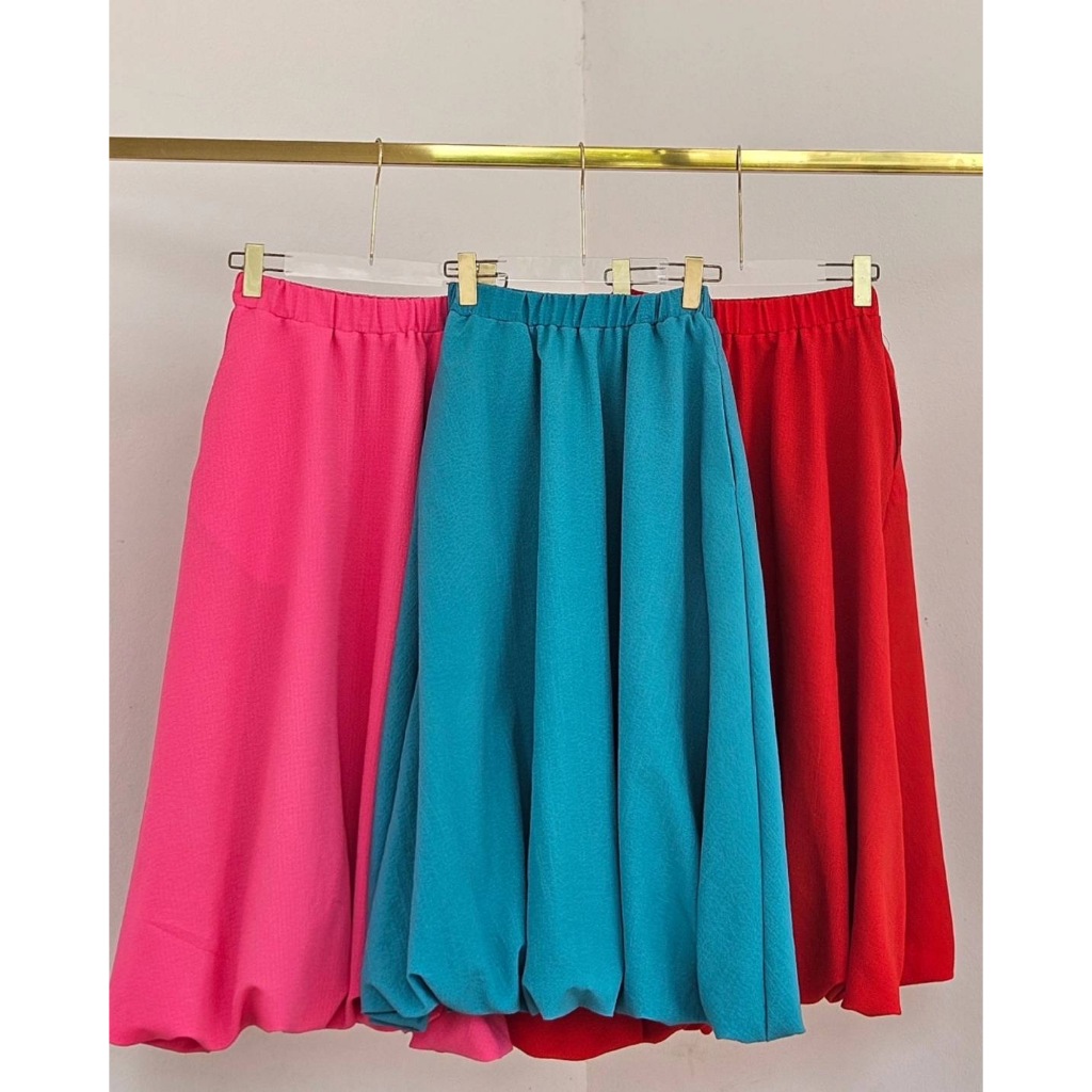 pumkin skirts กระโปรงบอลลูนยาว by cuteday
